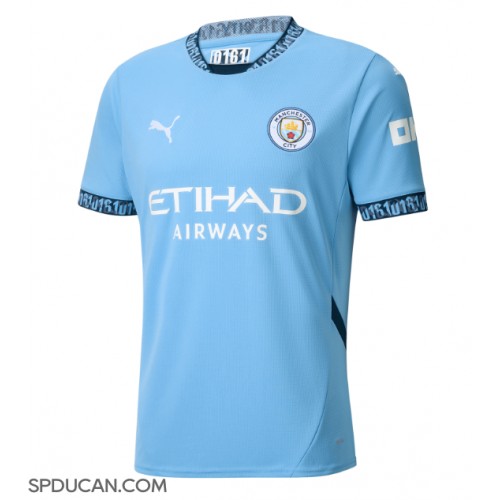 Muški Nogometni Dres Manchester City Domaci 2024-25 Kratak Rukav